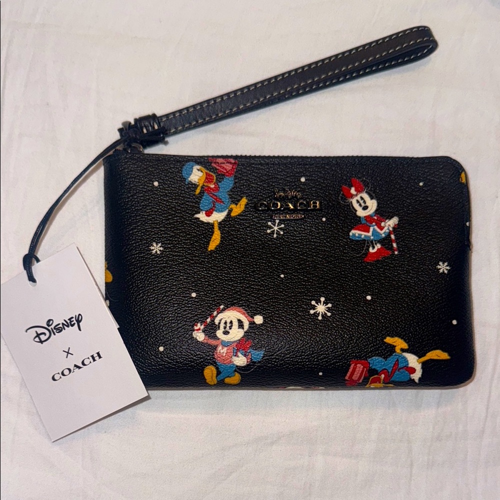 Disney X Coach Holiday Wristlet